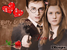 Harry Potter Ginny Weasley GIF - Harry Potter Ginny Weasley Heart GIFs