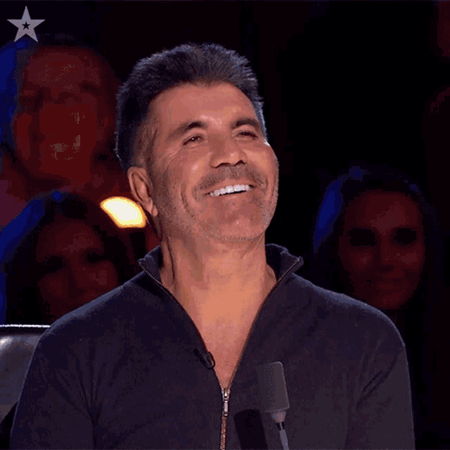 Smiling Simon Cowell GIF - Smiling Simon Cowell Britains Got Talent -  Discover & Share GIFs