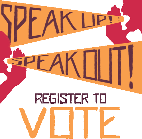Speak Up Speak Out Sticker - Speak Up Speak Out Vote Stickers