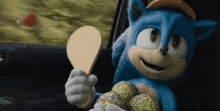 Sonic The Hedgehog Paddle Ball GIF