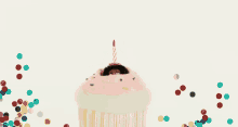 Birthday Cupcake GIF - Birthday Cupcake Anniversary GIFs