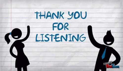 Thank You For Listening Gif Free Download - Colaboratory