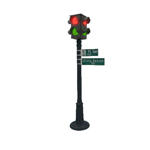Traffic Light Law & Order Special Victims Unit Sticker - Traffic Light Law & Order Special Victims Unit Street Name Sign Stickers