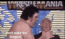andre the giant dont wake the dragon