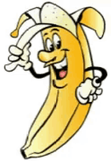 Banana Hey GIF - Banana Hey Hi GIFs