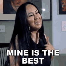 Mine Is The Best Mariah Milano GIF - Mine Is The Best Mariah Milano Dinner With Mariah GIFs