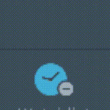 a watchlist icon is displayed on a blue background