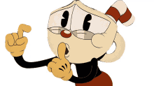 shhh cuphead the cuphead show silence dont make a noise