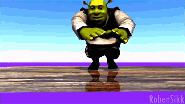 Shrek dançando - Shrek dançando os melhores hits do Brasil