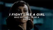 criminalminds i fight like a girl refuses to be a victim