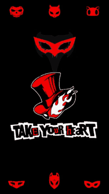 Persona5 Take Your Heart GIF - Persona5 Take Your Heart Mask GIFs