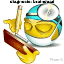 braindead diagnosis skill issue brain lmao