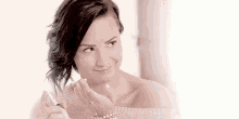 Demi Lovato Devonne By Demi GIF - Demi Lovato Devonne By Demi Smile GIFs