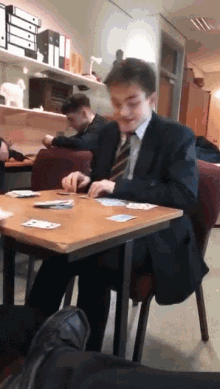Playing Card Game GIF - Playing Card Game Student GIFs