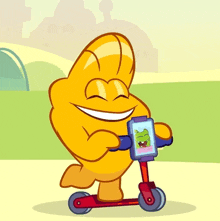 Riding A Scooter Handsome GIF - Riding A Scooter Handsome Cut The Rope GIFs
