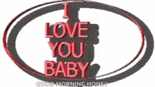 I Love You Baby Animated Text GIF - I Love You Baby Animated Text Good GIFs