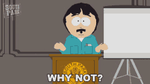 Why Not Randy Marsh GIF - Why Not Randy Marsh South Park GIFs