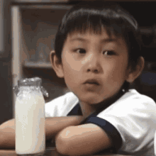 Kenta Suga Japanese Child Actor GIF - Kenta Suga Japanese Child Actor Milk GIFs