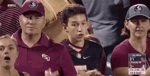 Florida State Fan Shocked GIF - Omg Wtf Wow GIFs