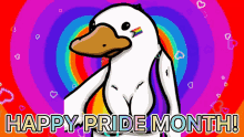 Duck Booba Pride Ominous Pride Booba GIF - Duck Booba Pride Ominous Booba Booba Pride GIFs