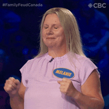 Finger Crossed Family Feud Canada GIF - Finger Crossed Family Feud Canada Keeping Hopeful GIFs