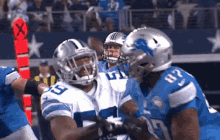 Anthony Hitchens Facemask GIF - Anthony Hitchens Facemask Cowboys GIFs