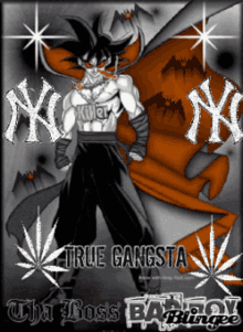True Gangsta Goku GIF - True Gangsta Goku Dragon Ball GIFs
