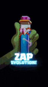 Evolution Zap Clash Royale GIF
