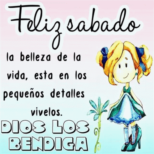 Feliz Sabado Bendiciones GIF - Feliz Sabado Bendiciones - Discover ...