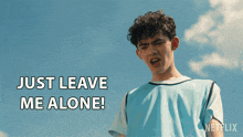 Just Leave Me Alone Charlie Spring GIF - Just Leave Me Alone Charlie Spring Heartstopper GIFs