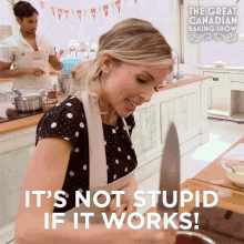 Its Not Stupid If It Works Alina GIF - Its Not Stupid If It Works Alina Gcbs GIFs