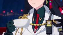 lin coffee anime girl tower of fantasy tof