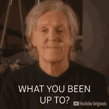 What You Been Up To Paul Mccartney GIF
