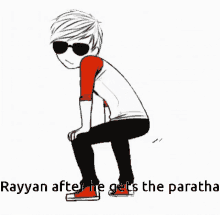 serious rayyan twerk shades paratha