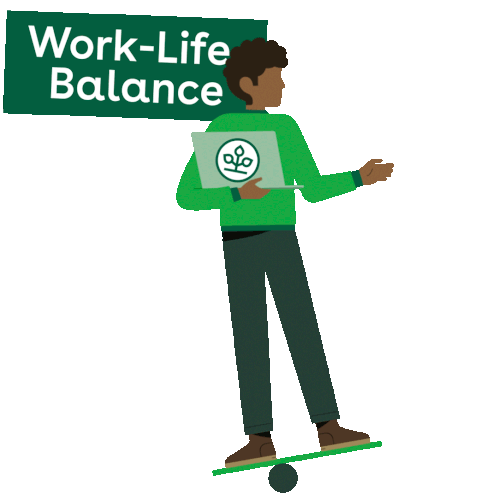 Work Life Sticker - Work Life Business Stickers