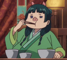 Anime Pig GIF - Anime Pig Piggy GIFs