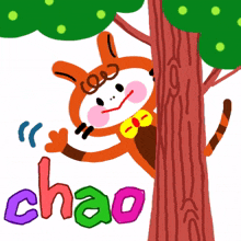 brown cat chao tree spanish