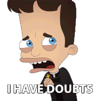 I Have Doubts Nick Birch Sticker - I Have Doubts Nick Birch Big Mouth Stickers
