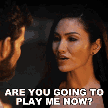 Are You Going To Play Me Now Violet GIF - Are You Going To Play Me Now Violet Blood And Treasure GIFs