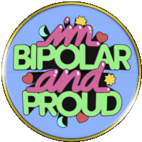 Bipolar Day Bipolar Awareness Sticker - Bipolar Day Bipolar Awareness Mental Illness Stickers