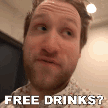 Free Drinks Jesse Ridgway GIF - Free Drinks Jesse Ridgway Mcjuggernuggets GIFs