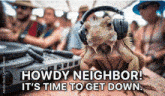 Howdy Neighbor Hi GIF - Howdy Neighbor Hi Get Down GIFs
