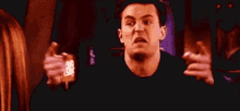 Chandler Pointing GIF