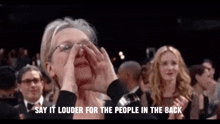 Meryl Streep Say It Louder GIF - Meryl Streep Meryl Say It Louder GIFs