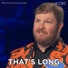 That'S Long Family Feud Canada GIF - That'S Long Family Feud Canada That'S Lengthy GIFs