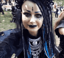 wave gotik treffen wgt gothic girl goth girl black lips