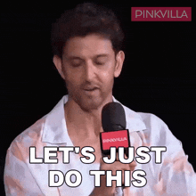 Let'S Just Do This Hrithik Roshan GIF - Let'S Just Do This Hrithik Roshan Pinkvilla GIFs
