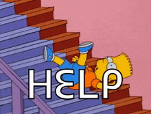 Bart Simpson GIF - Bart Simpson Falling GIFs
