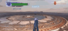 a person is standing in a circle in a video game with a time of 03:11:30 .