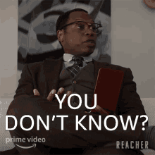 You Dont Know Chief Detective Oscar Finlay GIF - You Dont Know Chief Detective Oscar Finlay Reacher GIFs